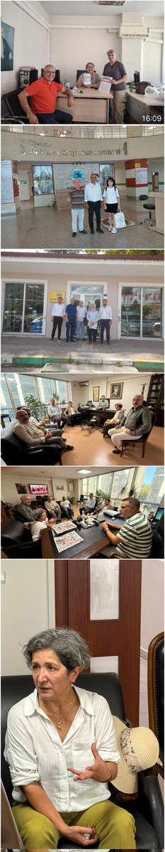 KESK1995's tweet image. KESK Kadın Sekreteri Döne Gevher, işkolu MYK üyeleri ve Şubeler Platformu üyeleriyle birlikte Samsun'da işyerlerinde Toplu Sözleşme süreci ve talepler ile ilgili kamu emekçileriyle buluştu, örgütlenme çalışmaları gerçekleştirdi.
KESK heyeti ayrıca emek-meslek örgütleri,…