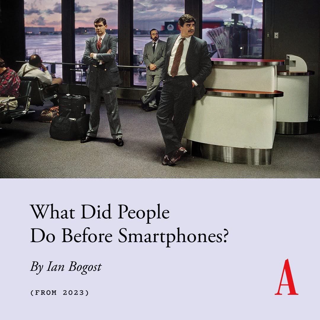 dennisbhooper's tweet image. Try to invent smartphones. Honestly there just wasn’t that much to do