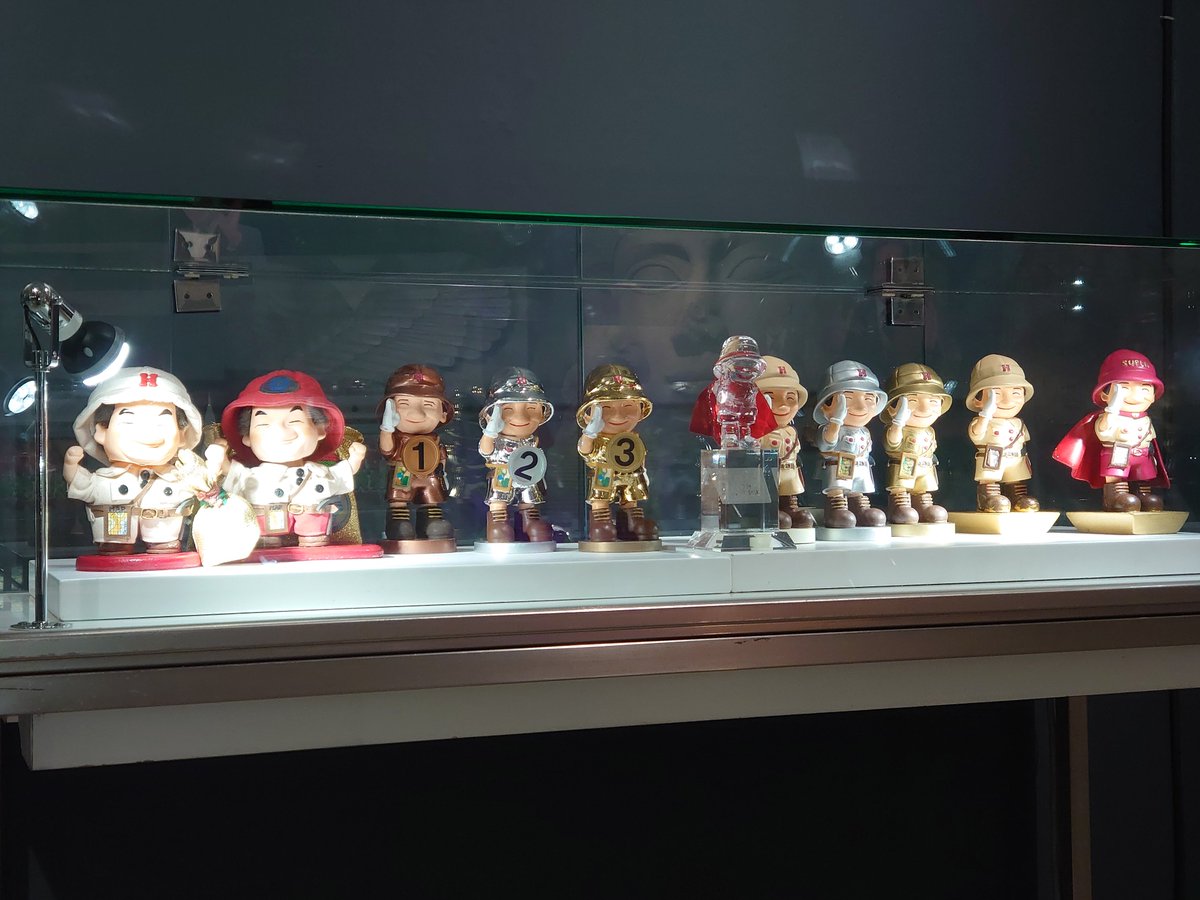 歴代のヒトシ君人形 #ふしぎ発見 #世界ふしぎ発見展