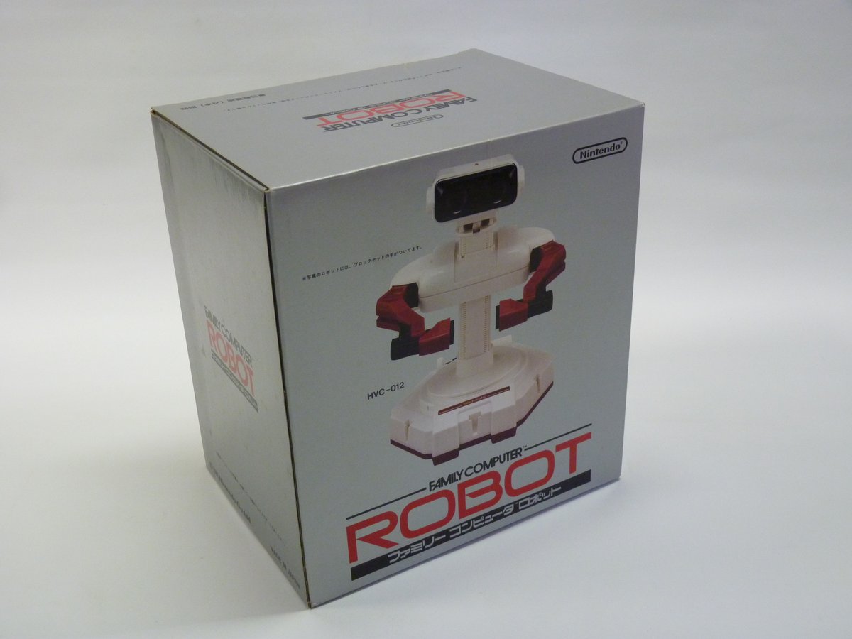 Yamafuda's tweet image. 40 ans déjà que le Family Computer Robot est sortie !
Happy Birthday R.O.B. (Robotic Operating Buddy) 🥳
En Europe il est sorti beaucoup plus tard en 1986.
#ファミリーコンピュータロボット