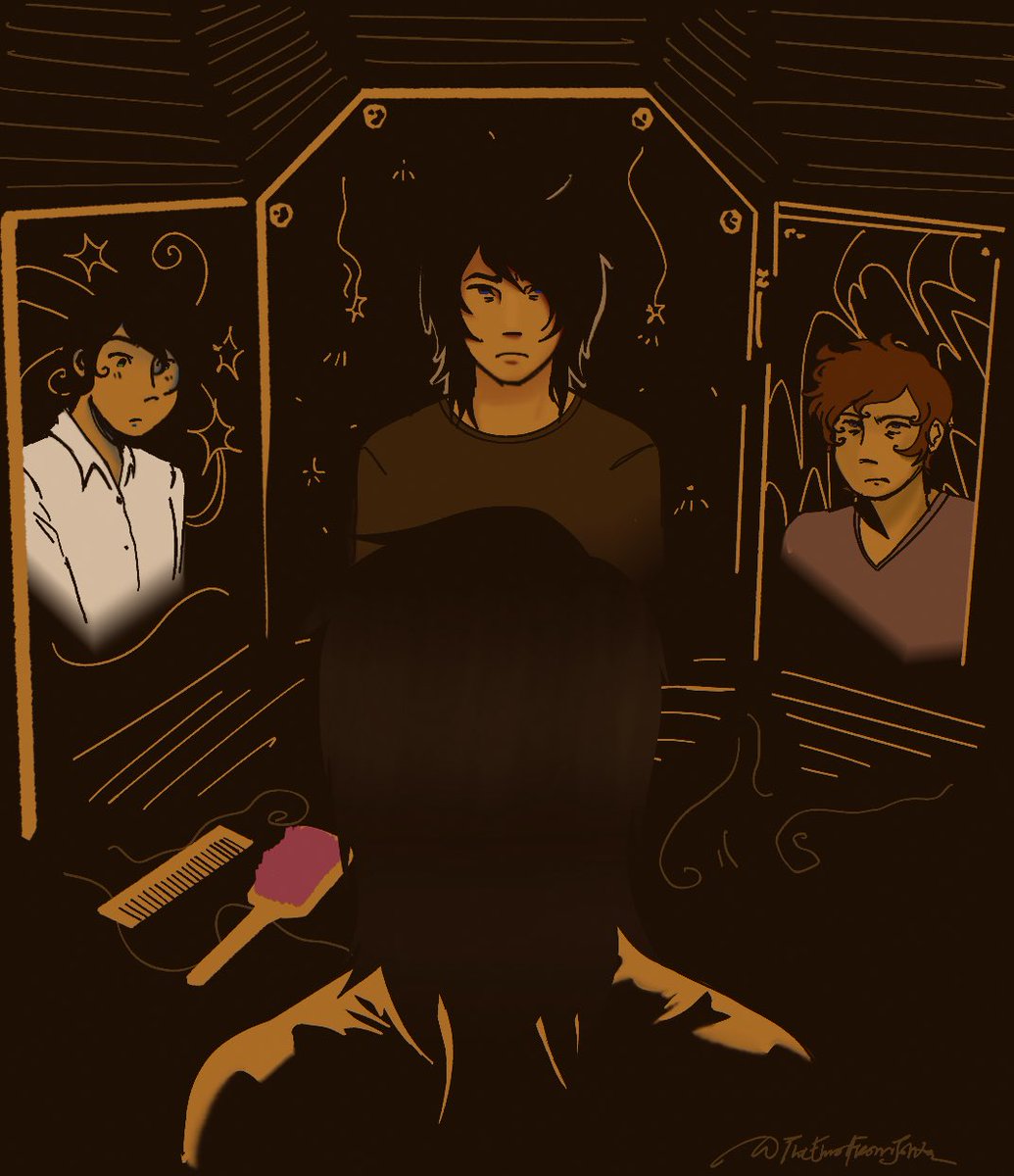 TheEmoFromJohto's tweet image. The three faces of ?