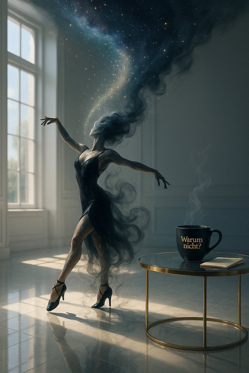 NatWinI's tweet image. Guten morgen Samstag.
Du wachst auf und das Leben steht schon da, mit einer Sonnenbrille auf der Stirn und fragt:
Na, Lust auf was Ungeplantes?
Heute hat dieser Tag etwas Verspieltes. Wie ein Gedanke, der plötzlich zu tanzen beginnt, oder ein Plan, der sich heimlich auflöst,…