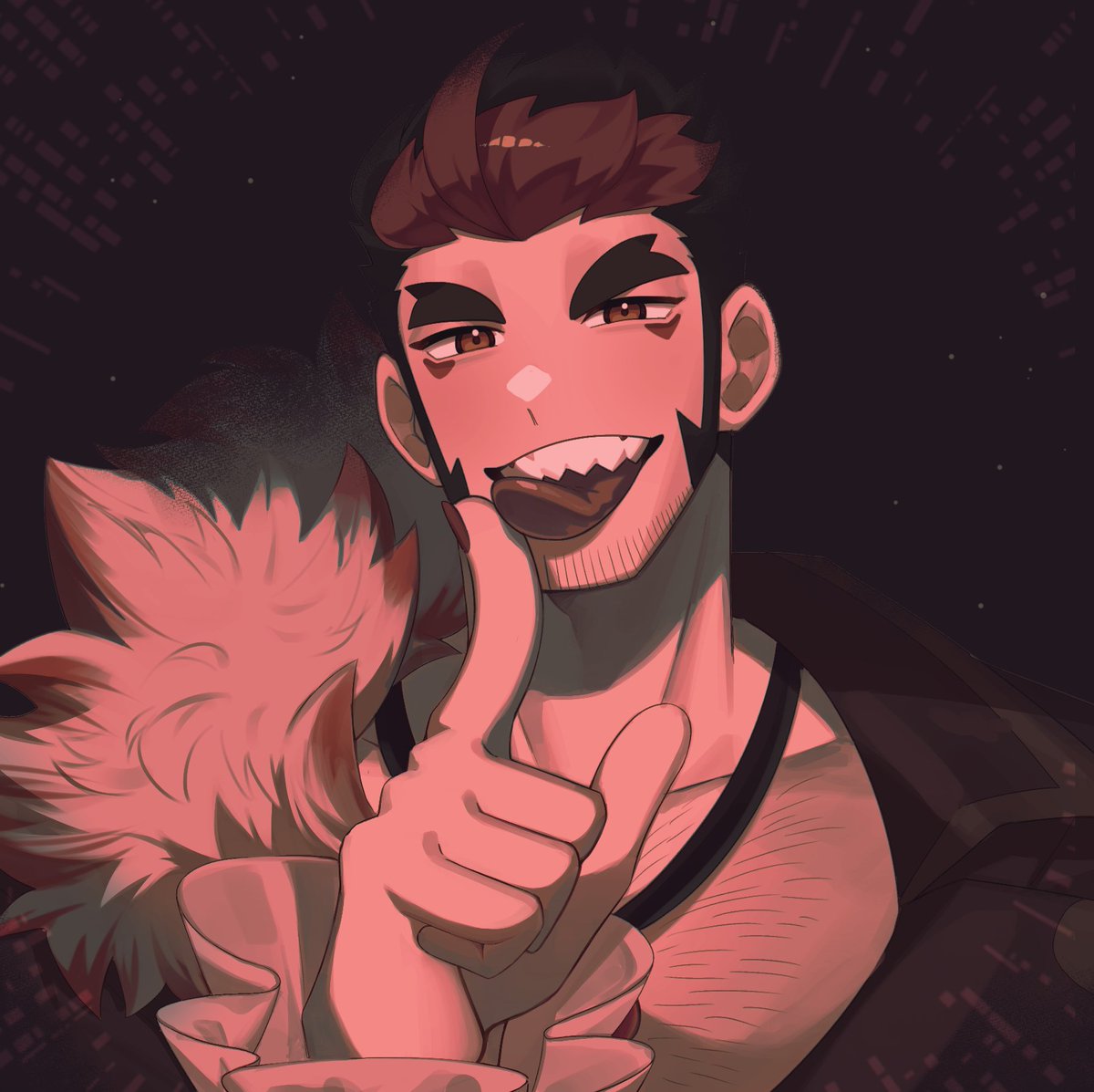 Rrm_07's tweet image. he likes men watch out for him
