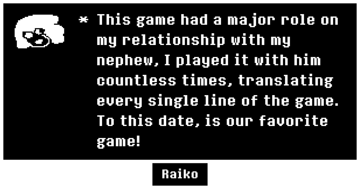 degenducc's tweet photo. @tobyfox Mr. Fox, can I have a "Tomorrow"? https://t.co/IOi4YQxXuw