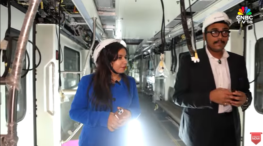 CNBC-TV18 (@cnbctv18live) on Twitter photo From aluminium-bodied #Pune Metro coaches to the upcoming sleeper version of the #VandeBharat trains, CNBC-TV18’s <a href="/R_Dhanrajani/">Rachna Dhanrajani</a> gets you an #exclusive look at how these #trains are made, the cost & complexity behind each coach
Here’s a glimpse of #TitagarhRailSystems' massive From aluminium-bodied #Pune Metro coaches to the upcoming sleeper version of the #VandeBharat trains, CNBC-TV18’s <a href="/R_Dhanrajani/">Rachna Dhanrajani</a> gets you an #exclusive look at how these #trains are made, the cost & complexity behind each coach
Here’s a glimpse of #TitagarhRailSystems' massive