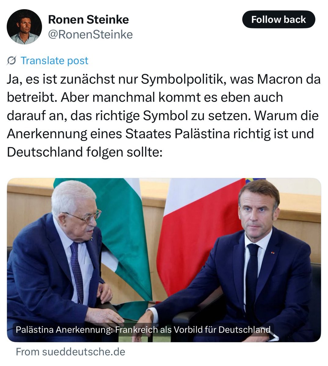 Deborah_Feldman's tweet image. This guy has got to be in Germany’s top ten list of consent manufacturers, covering his ass à la Mendel: israel be the most moral and just so gotta keep up that pretense of a promise to give them their little “state.” Meanwhile Khamassssssss