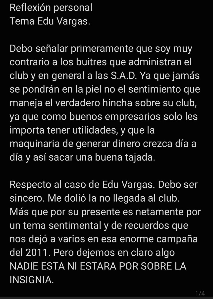 EuronymousdelaU's tweet image. Les dejaré mi reflexión sobre el tema Vargas y mercado de pases hasta la fecha en la U.