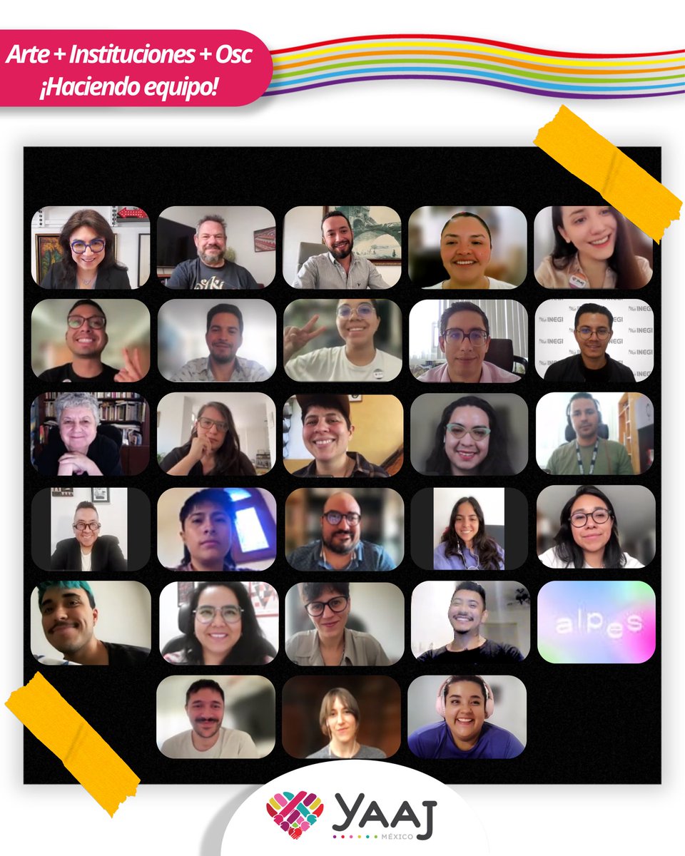 #HaciendoEquipo 🏳️‍⚧️🕊️🏳️‍🌈 Impulsamos el trabajo intersectorial junto a colegas del Instituto Nacional de Estadística y Geografía #INEGI, la Secretaría de Gobernación <a href="/SEGOB_mx/">Gobernación</a> el Consejo Nacional para Prevenir la Discriminación <a href="/CONAPRED/">Conapred</a>, el periodista y escritor Guillermo Osorno