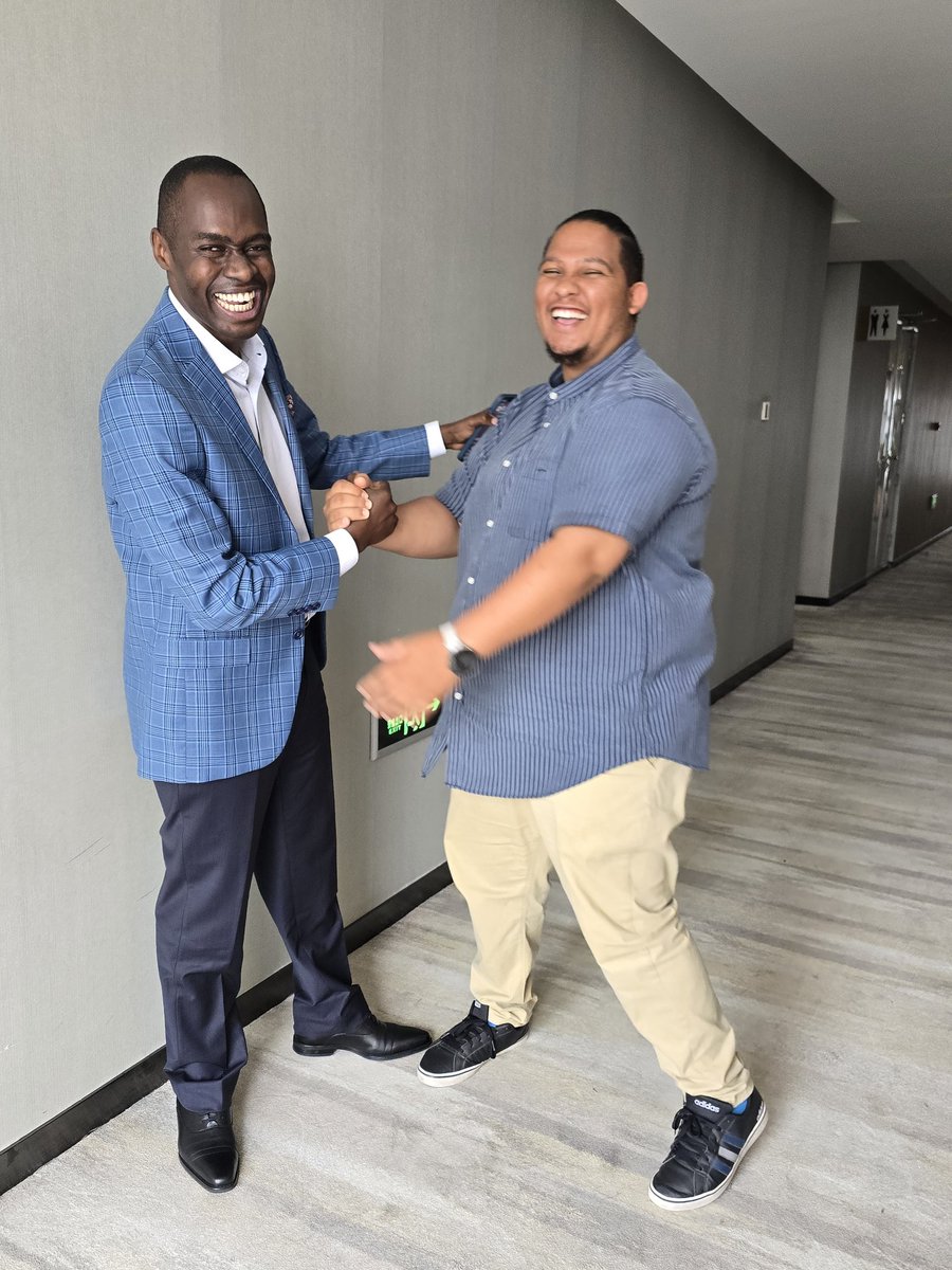 benchitunga's tweet image. A Sabbath moment with a friend Nat Mart
