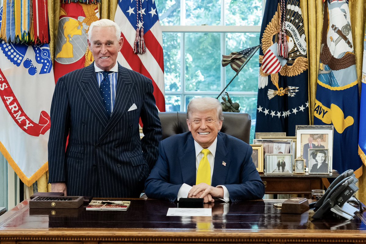 A personal gift to me from the 45th and 47th president of the United States Donald J Trump on July 21, 2025