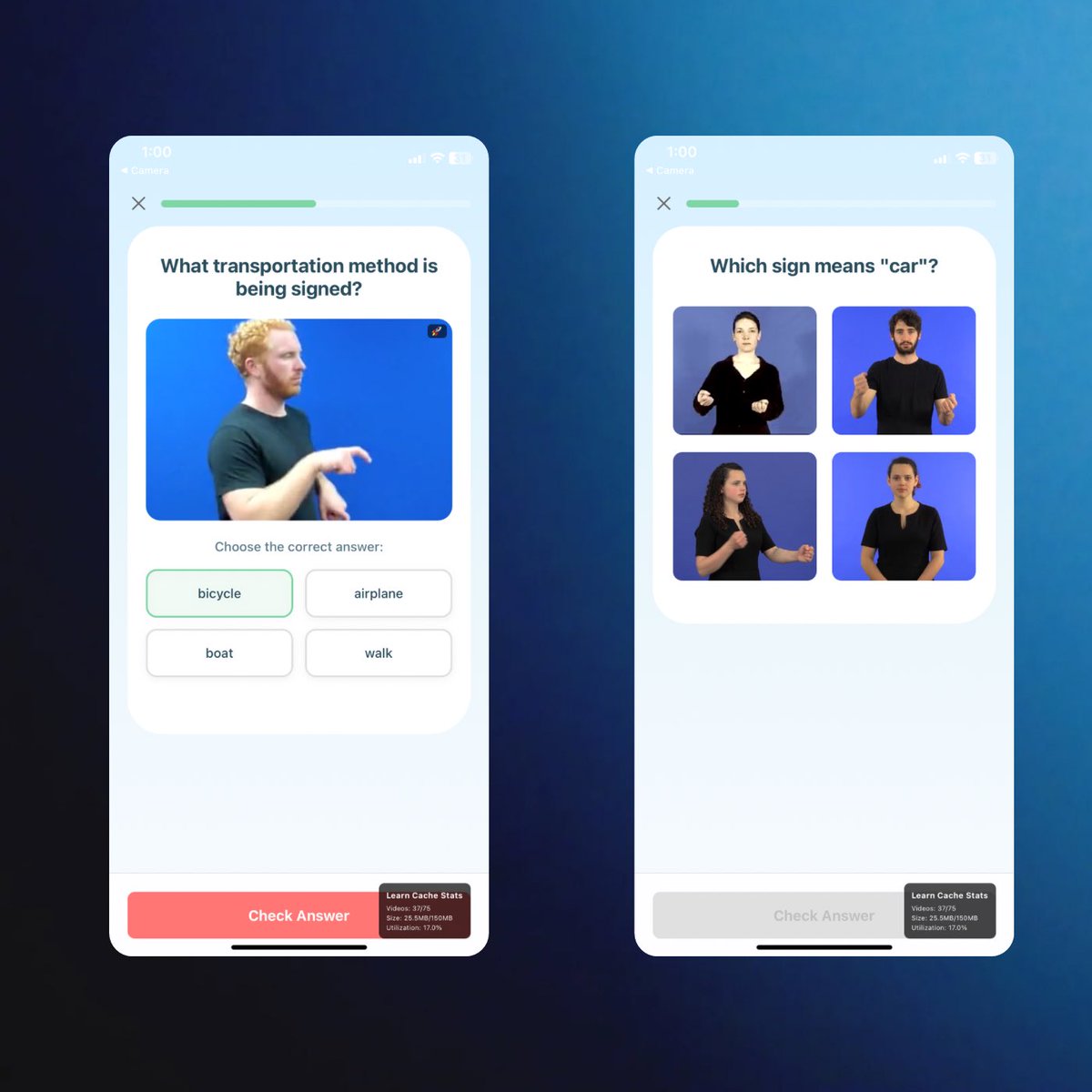 declandadev's tweet image. Made some awesome tweaks to the lessons flow this week

- Added an extra quiz style to mix it up so that it’s not always the 4 videos
- Added pre-polling for videos so that they almost instantly laid when the user changes page
- Added a small change for how lessons were batching…