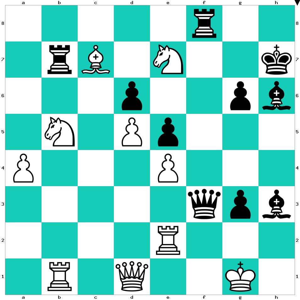 Chess_Strategy's tweet image. ❓ Test de niveau ★☆☆ sur Échecs &amp;amp; Stratégie. 𝐋𝐞𝐬 𝐍𝐨𝐢𝐫𝐬 𝐣𝐨𝐮𝐞𝐧𝐭 𝐞𝐭 𝐦𝐚𝐭𝐞𝐧𝐭 𝐞𝐧 𝟐 𝐜𝐨𝐮𝐩𝐬 ♟❤️ LIKEZ en indiquant votre temps de résolution ⌚️

#echecs #chess #tactique #strategie #apprendre