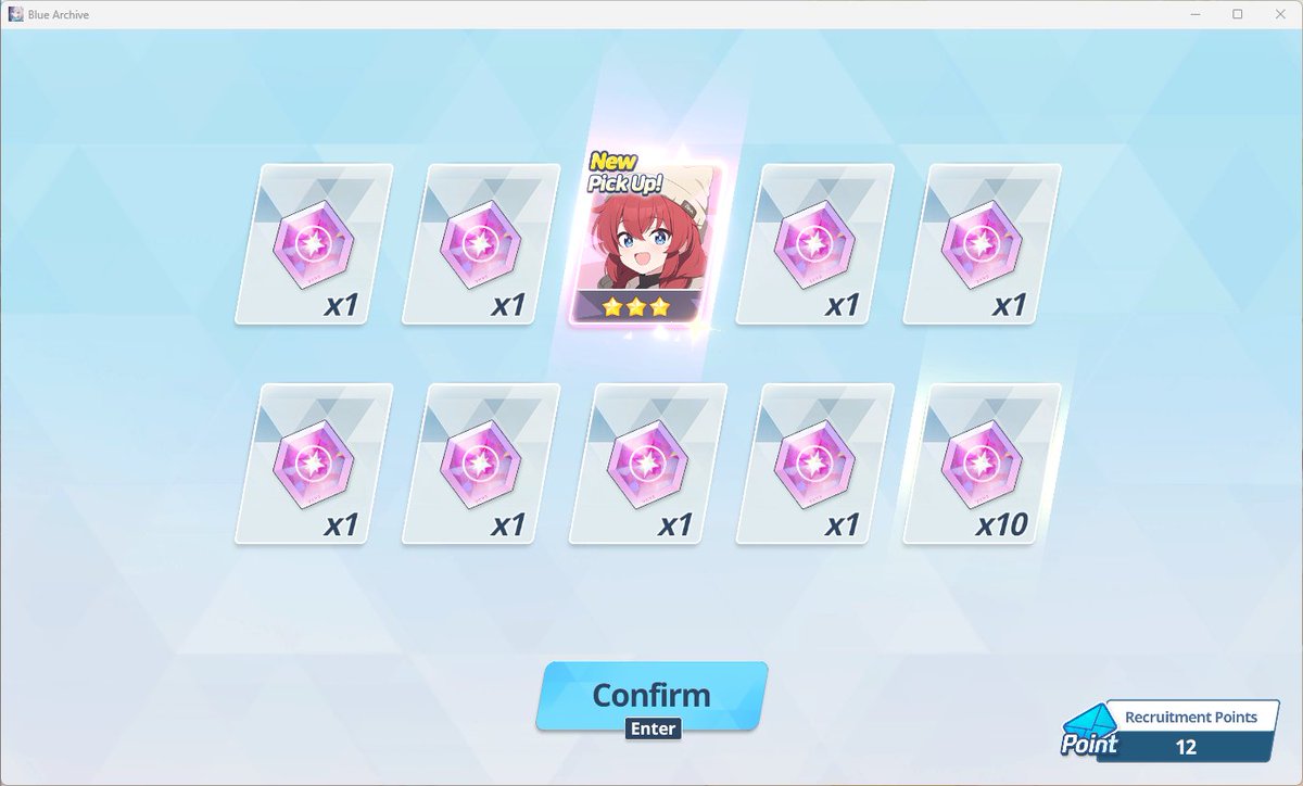CRIMSNSUPERSTAR's tweet image. First 10 pull?
Arona really loves Mario Sensei.