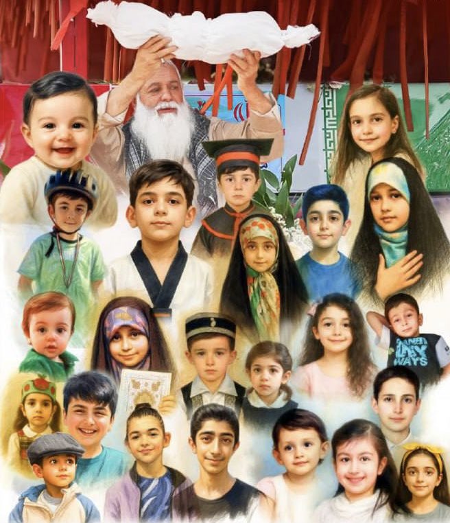 bahar746714's tweet image. هر قطرخون کودک در آن جنگ،فریادی بود برای بیداری انسانیت است...
#لشگر_فرشتگان_ایران