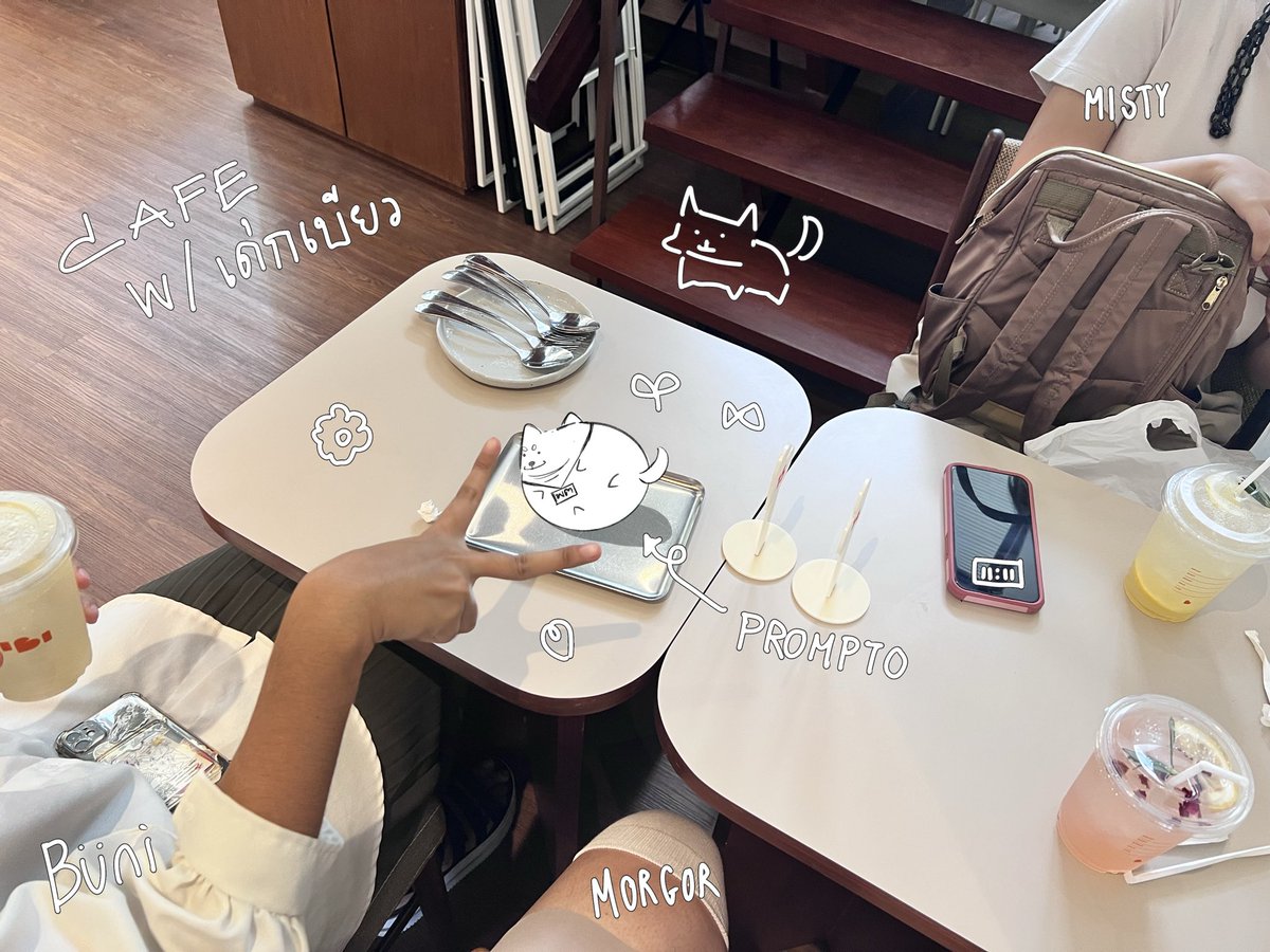 Morgorthedog's tweet image. Cafe w/ dek byou 🎀🧸

@bUni01N @mysterystanxe @Atsuya_Kung
