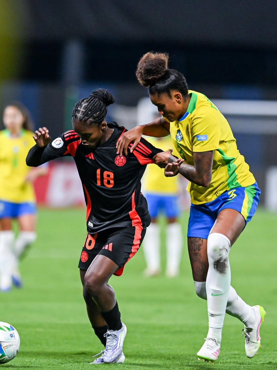 madridfemxtra's tweet image. 🇨🇴 RESULTADO l Brasil 0 vs 0 Colombia (Fase de Grupos Copa América 2025 - J4).
Linda Caicedo (90')