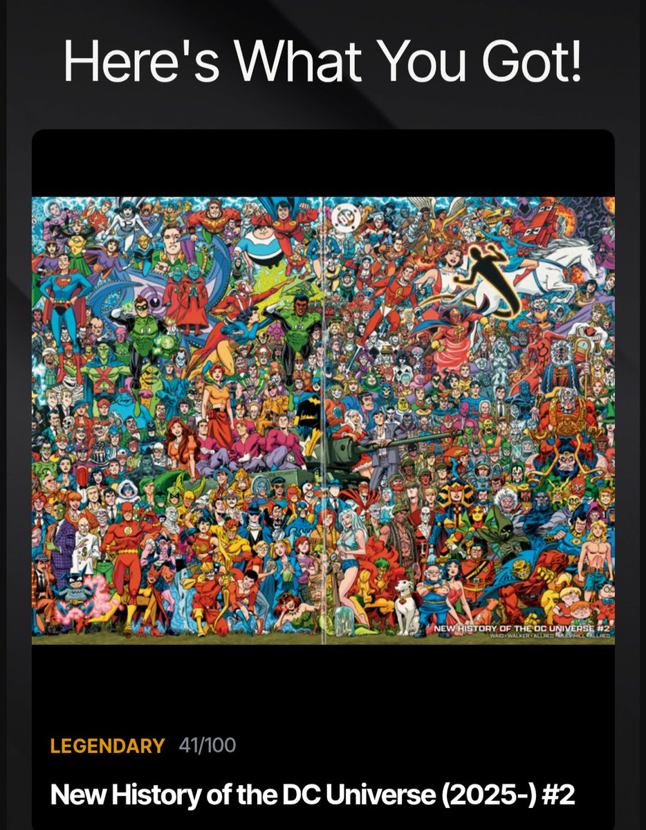 RedxCarbon's tweet image. Minted the Uber Legendary Legacy Wraparound Connecting Variant by Scott Koblish similar to the Wraparound Connecting Variant he did for Uncanny X-Men #1 last Summer

@CandyDigital @futureverse @DCOfficial @DC3Collectibles #DC3 #NewHistoryoftheDCUniverse
