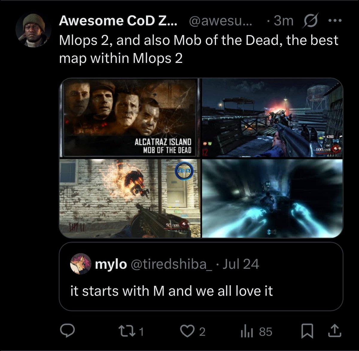 awesumzombiefac's tweet image. Bro made one good tweet, and immediately started milking it 😭🙏