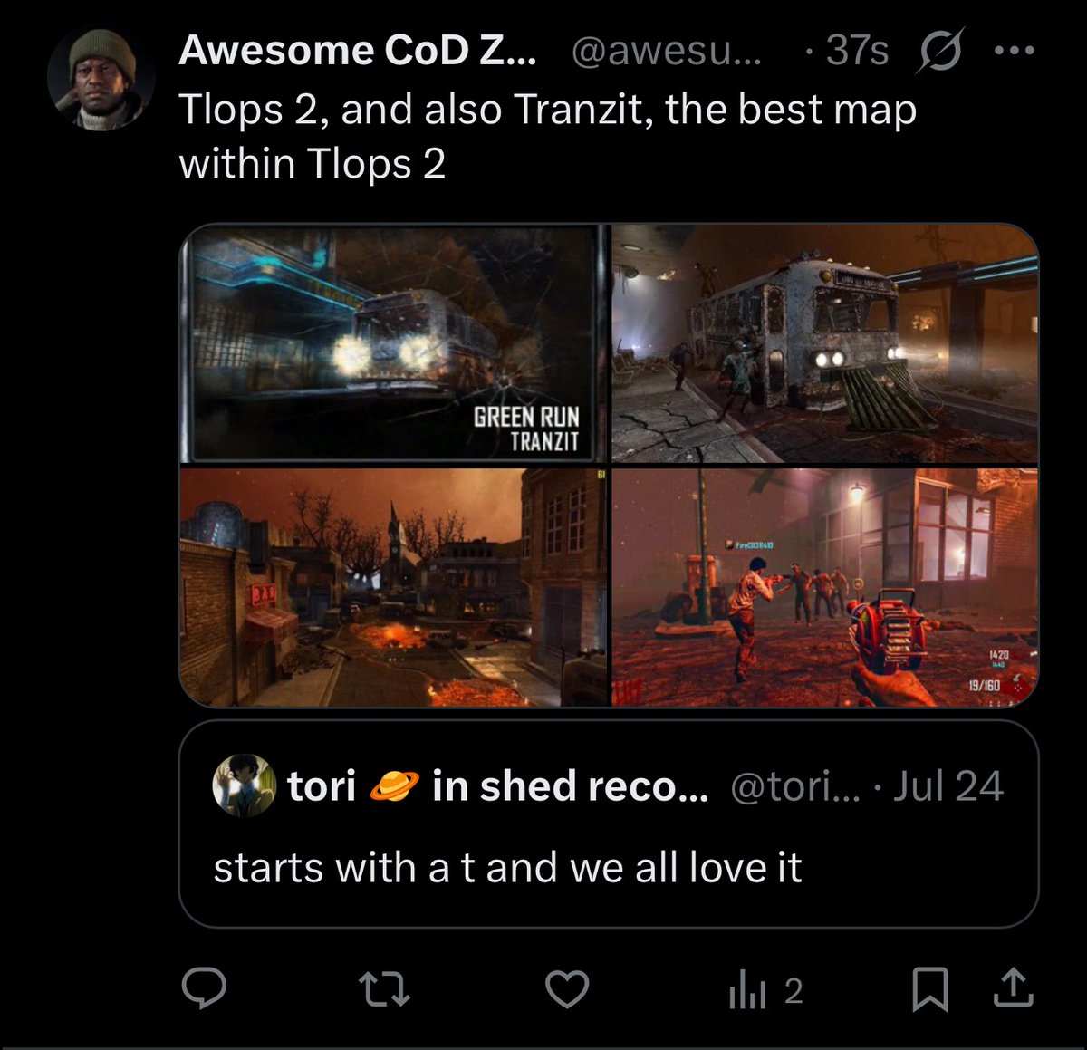 awesumzombiefac's tweet image. Bro made one good tweet, and immediately started milking it 😭🙏
