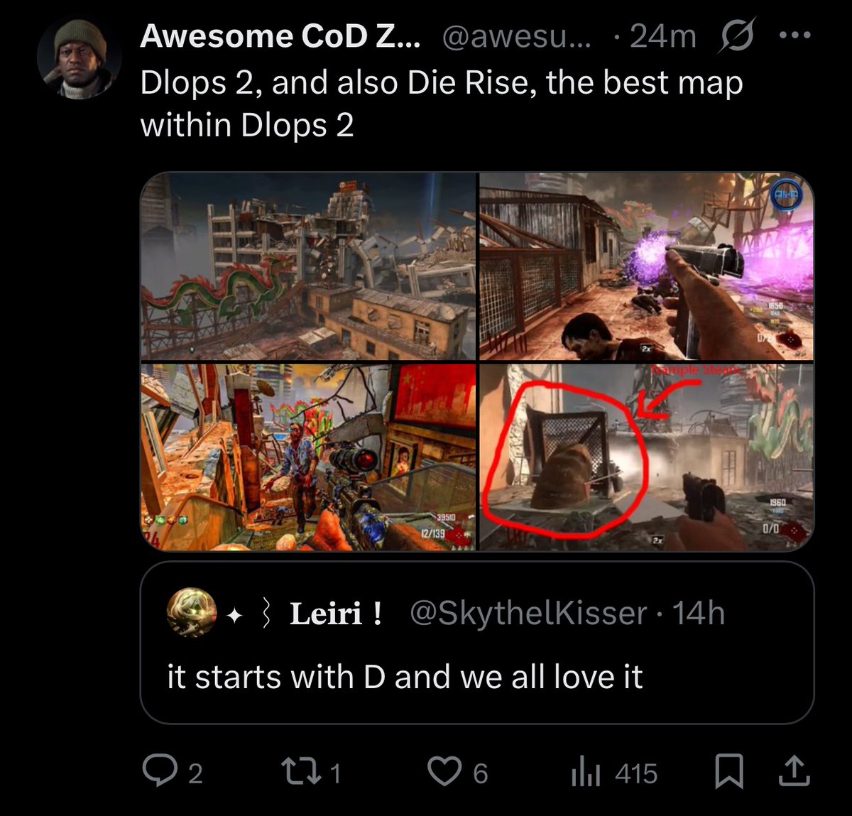 awesumzombiefac's tweet image. Bro made one good tweet, and immediately started milking it 😭🙏