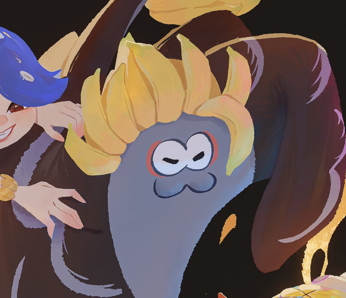 zhang_tian57284's tweet image. The Trio Who Went to Donkey Kong's World
ドンキーコングのワールドへ行った三人組 #DonkeyKongBananza #Splatoon3