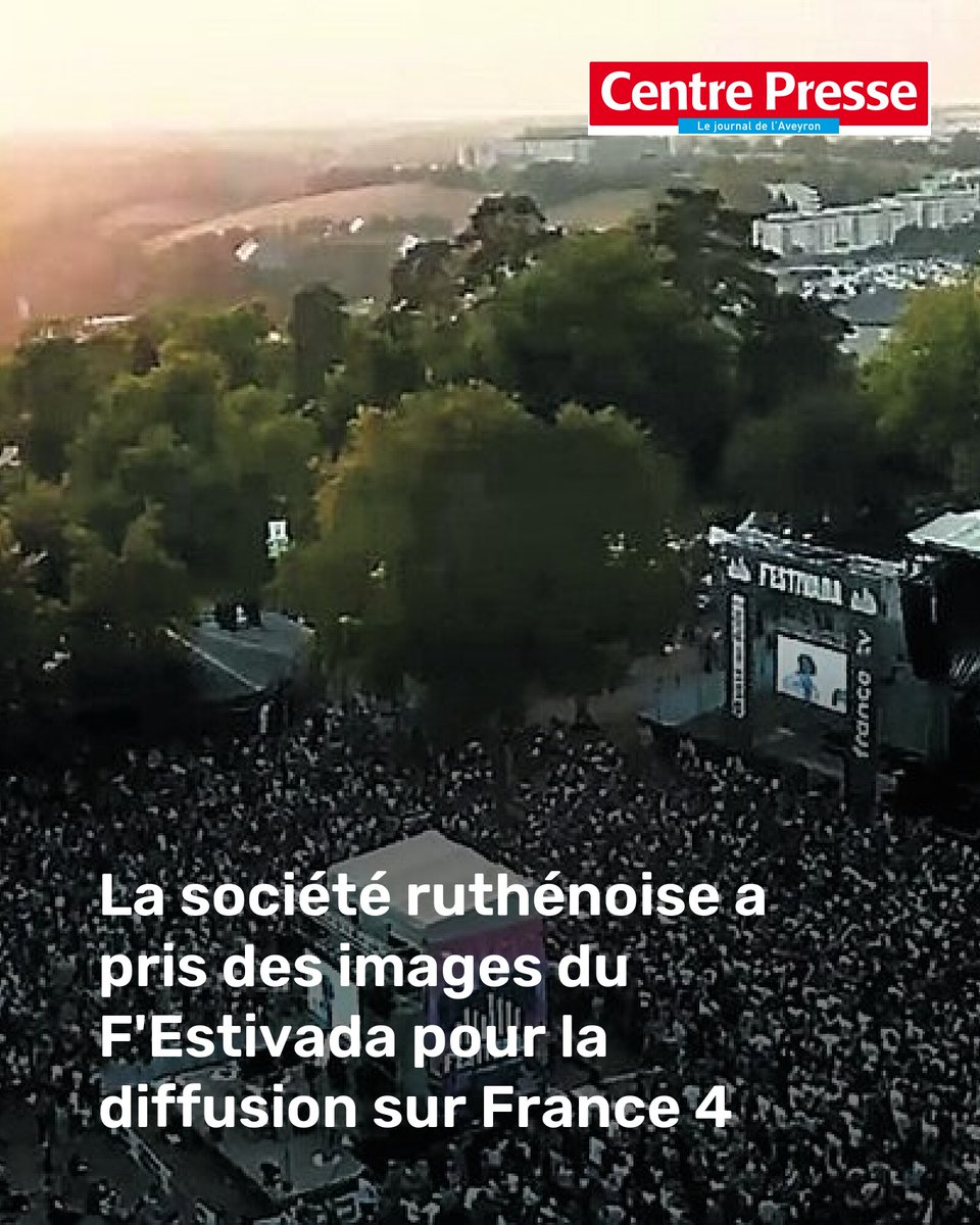 VDrone production prend encore un peu de hauteur : la société ruthénoise a pris des images du F'Estivada pour la diffusion sur France 4
➡️ l.centrepresseaveyron.fr/72a