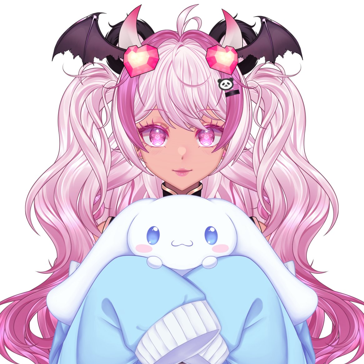 This is too adorable!! Such an awesome idea to support the cause and using it right now! Thank you so much <a href="/PenelopePlaid/">PenPlaid 💖Live2d Rig OPEN💖</a> for making these ironmouse horns, you're awesome!

Cinnamoroll Blanket Asset: <a href="/ceciliablissvt/">Lia 💖🌈 Jiang Atelier</a>