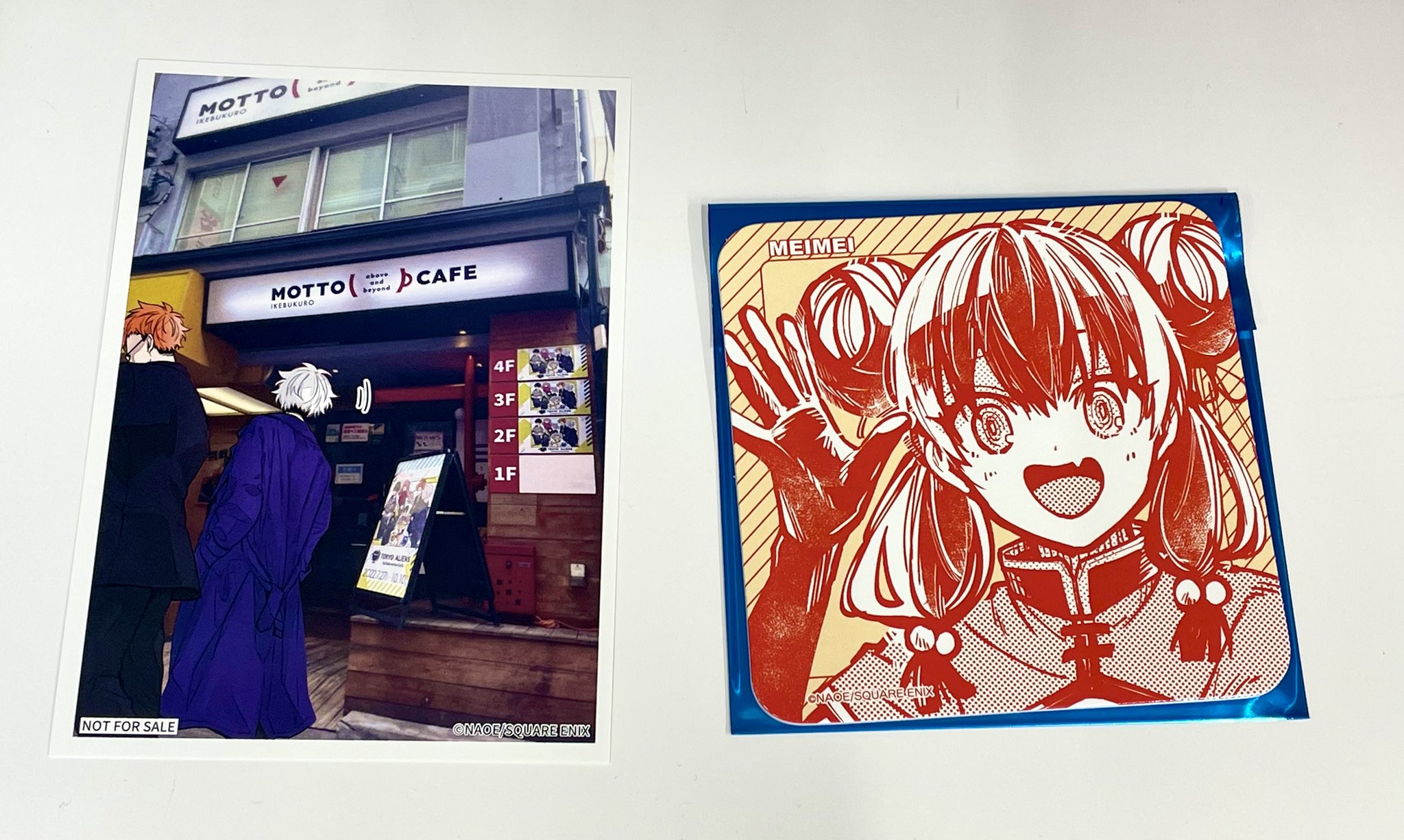 鬼暴カフェ コースター 購入特典キャラクターカード ポーチ kurisuti on X: 