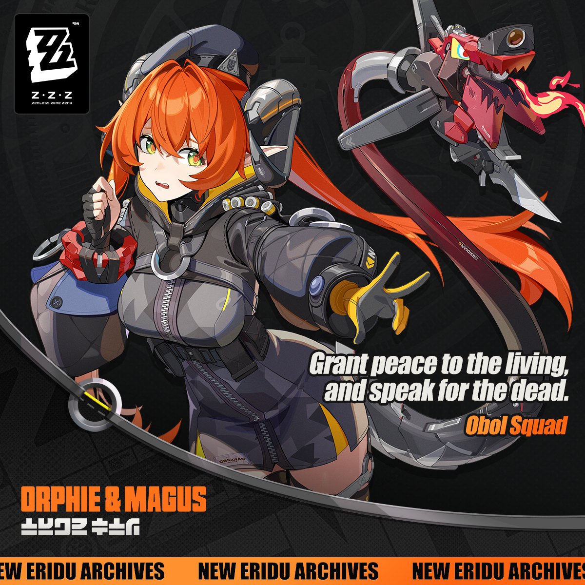 VonZenless's tweet image. New Characters 2.2
Seed: S Rank Electric Attack
Orphie: S Rank Fire Attack
#ZenlessZoneZero #ZZZero #ZZZ