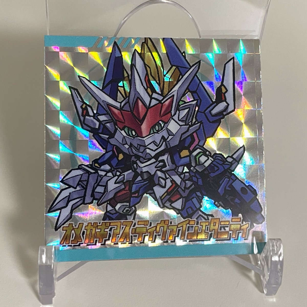 tyuga3's tweet image. ギアティクスアーカイブ4の会場特典のシールが届きました！
今回は名前部分も光らせてみました^_^
#アニマギア