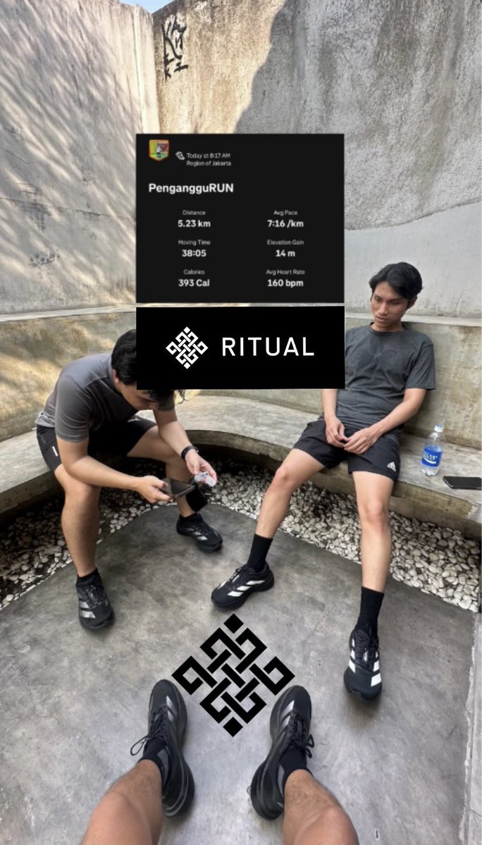 Dénta (❖,❖) (@0xdenta) on Twitter photo TODAY'S RITUAL
Run in the morning so that these legs function as they should, Monday - Friday too often sit in front of the monitor screen Saturday maximise
#MyRitualChain <a href="/ritualfnd/">Ritual Foundation</a>
When can I join?
@Anton_youww <a href="/Wisnu100802/">wzscarlet 🧬</a> TODAY'S RITUAL
Run in the morning so that these legs function as they should, Monday - Friday too often sit in front of the monitor screen Saturday maximise
#MyRitualChain <a href="/ritualfnd/">Ritual Foundation</a>
When can I join?
@Anton_youww <a href="/Wisnu100802/">wzscarlet 🧬</a>