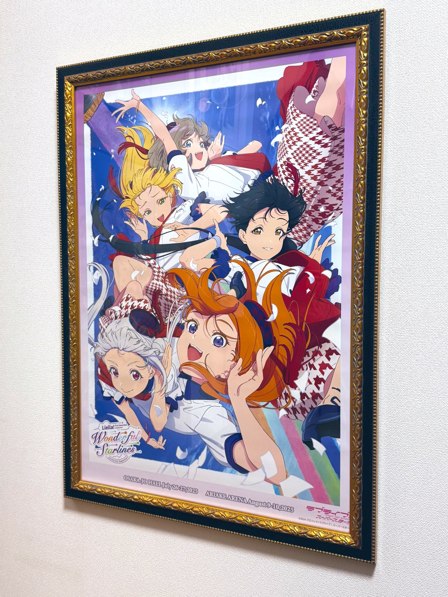 「TEENAGE SUPER STARS」B2ポスター　ヴァセリンズ、パステルズ ラブライブ！スーパースター!! Liella! First Generation