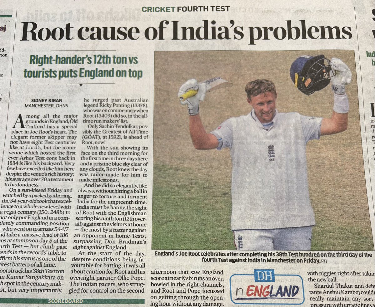 Well played, Deccan Herald! 😊🤔