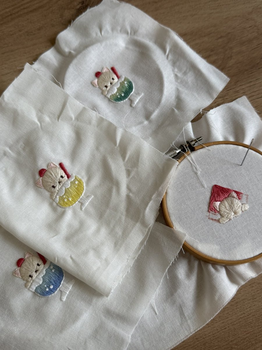 cream_neko_iyo's tweet image. ちくちくちくちく𓂃◌𓈒𓐍
ひたすら、ちくちく期間🙌
#刺繍 #embroidery #猫
#猫刺繍 #ブローチ #minne
#刺繍フレーム #壁飾り #刺繍図案
minne.com/@iyo1938