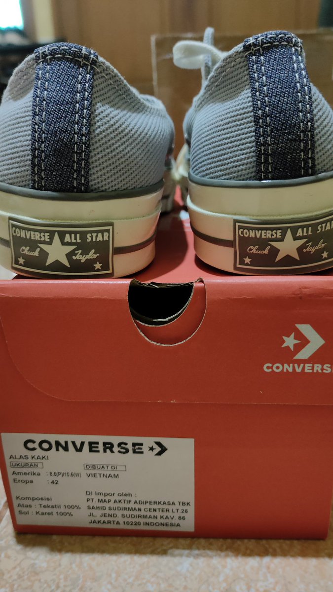 Ardiansyah (@ardian_syah_23) on Twitter photo <a href="/Jerseyforum/">The OG Indonesian Blokecore</a> Izin lapak ya om <a href="/Jerseyforum/">The OG Indonesian Blokecore</a>
#Jersey4sale #sneakers4sale
Adidas Lifestyle Treziod 2.0 BNIB 42,5 599k
Adidas CT86 42,5 BNIB 689k
Hummel Thor Sneakers 42 BNIB 449k
Converse Chuck Taylor 70 42 BNIB 429k
Detail bisa DM atau WA 085695861033
Tokped ready <a href="/Jerseyforum/">The OG Indonesian Blokecore</a> Izin lapak ya om <a href="/Jerseyforum/">The OG Indonesian Blokecore</a>
#Jersey4sale #sneakers4sale
Adidas Lifestyle Treziod 2.0 BNIB 42,5 599k
Adidas CT86 42,5 BNIB 689k
Hummel Thor Sneakers 42 BNIB 449k
Converse Chuck Taylor 70 42 BNIB 429k
Detail bisa DM atau WA 085695861033
Tokped ready