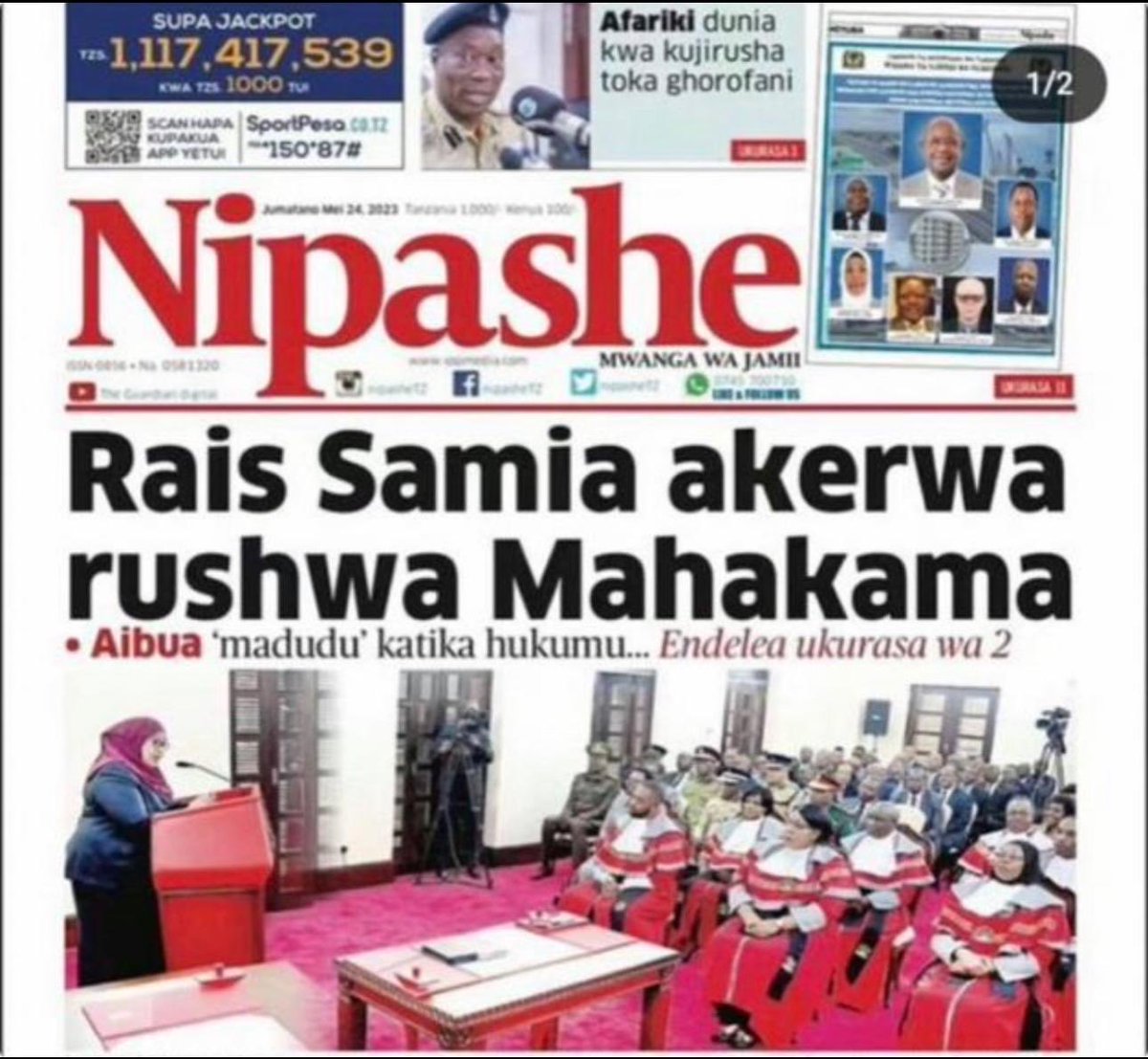 PMadeleka's tweet image. Mheshimiwa Rais @SuluhuSamia ANAKERWA NA RUSHWA ambayo kimsingi, ndiyo inamfanya JOHN ROBERT RUPIA akose HAKI Mahakamani.