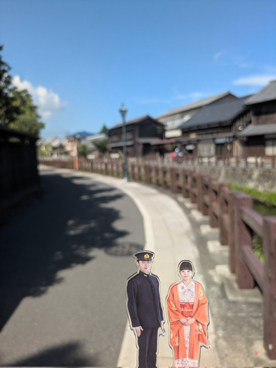 fudge_2002's tweet image. なつ美「行ってらっしゃいませ！」
瀧昌さま「……行ってきます！」

😭😭😭

#めおと日和