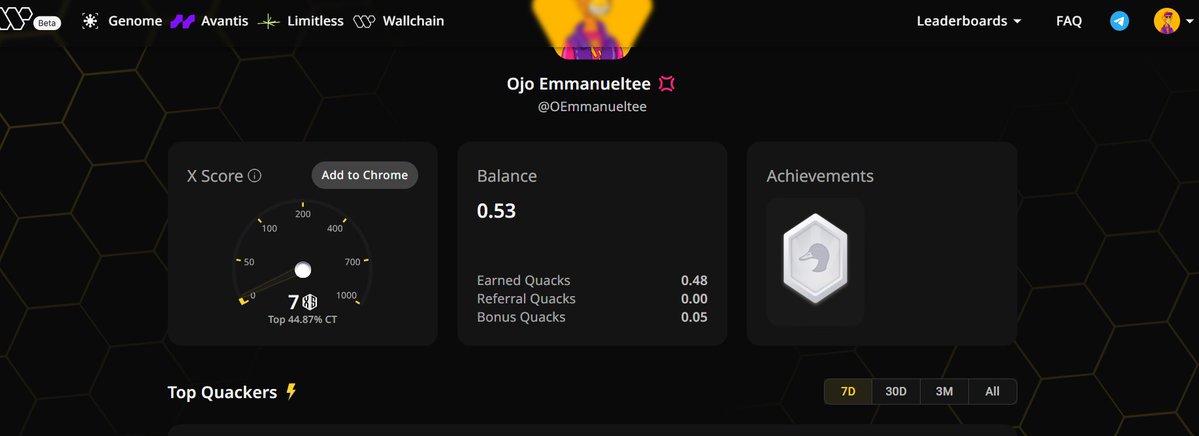OEmmanueltee's tweet image. This shows a significant improvement. I'm happy
$NOME
gNOME
gQuack
QUACK!!!
Before and Now
Thanks to everyone. Let keep moving up.
Quack!!!