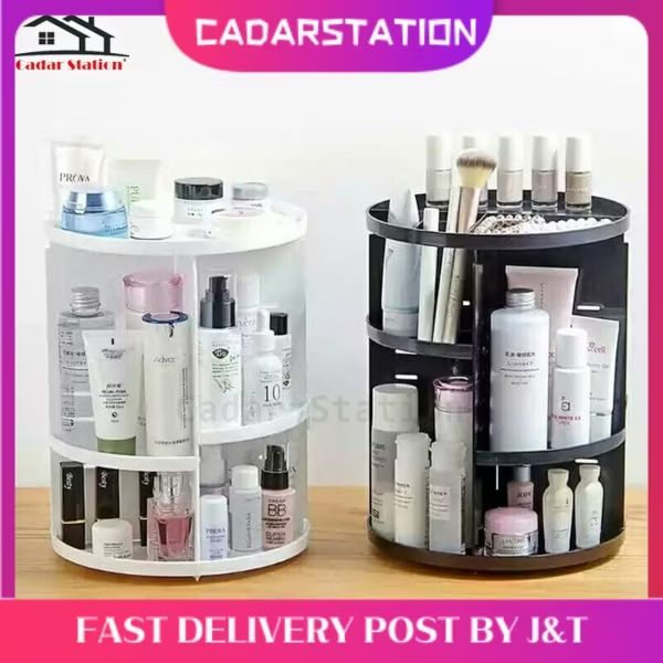 Check out CS_Makeup box 360 Degree Rotate Cosmetic Makeup Storage Box / Organizer for RM10.99. Get it on Shopee now! s.shopee.com.my/5fe3yTVlHK?sha…