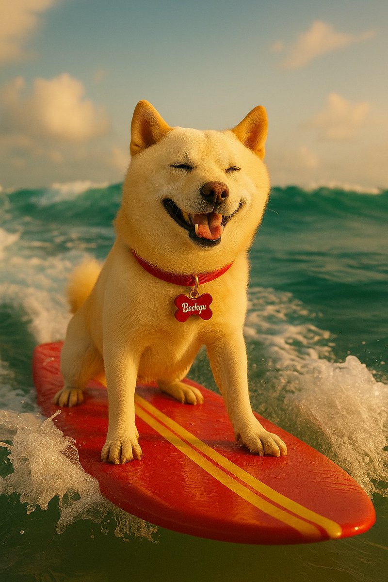 $Baekgu went surfing in the scorching summer heat.
How's your surfing going, bros? 🏄‍♂️🔥

👇$Baek CA :
77W276BkgK7vJtz985L2mLsP4QsrYeMwrPnbChZwbonk

💬 Telegram: t.me/Baekgugroupchat