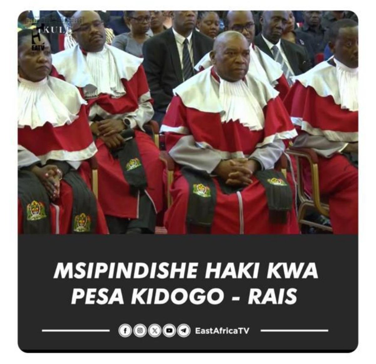 PMadeleka's tweet image. Ndugu JOHN ROBERT RUPIA anaungana na Mheshimiwa Rais @SuluhuSamia kutaka HAKI ISIPINDISHWE KWA PESA KIDOGO 👇