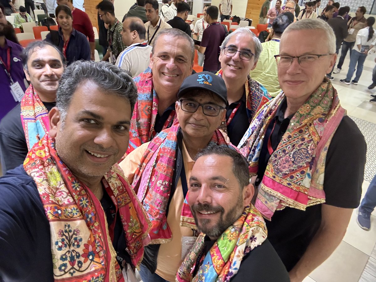sandeshr's tweet image. Colors at #OCYatra2025 in #Gurugram #Oracle #Database #OracleCloud #AI #AIAgents #EnterpriseAI #DataArchitecture
@oracleugs @oracleace @OracleDevs @AIOUG