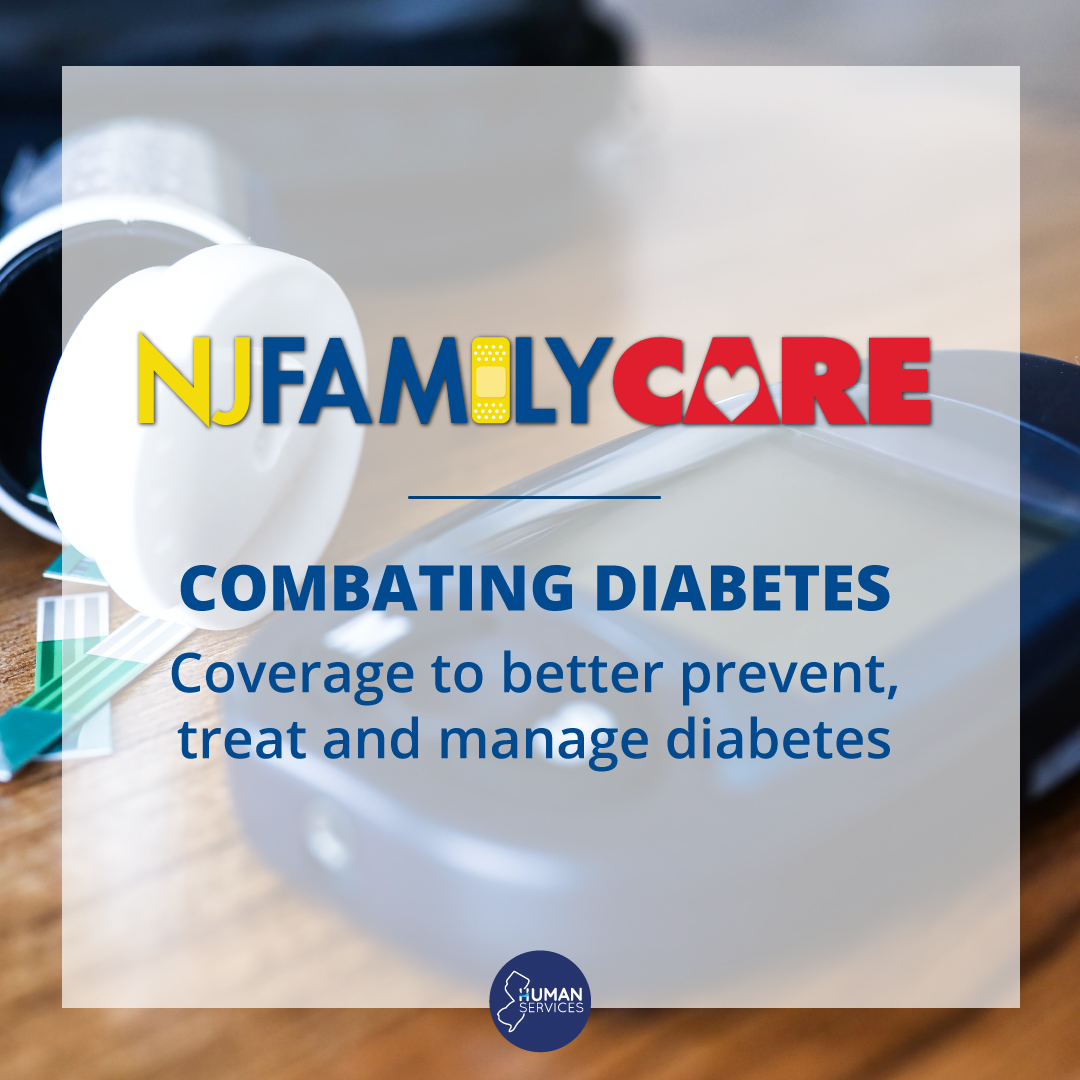 NJDHS's tweet image. Did you know❓
#NJFamilyCare provides coverage to better prevent, treat and manage diabetes.
💻 For more information, visit our website: NJFamilycare.org