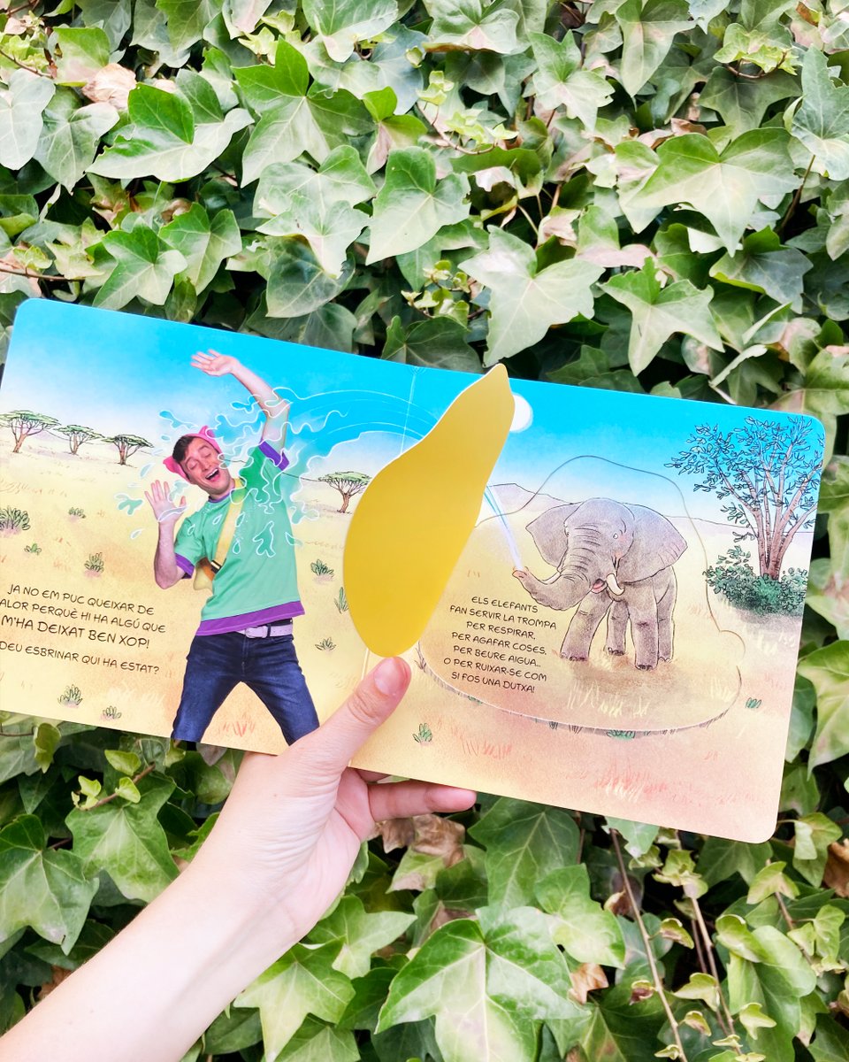 Grup62's tweet image. 🌟 En Titó, el personatge estrella del SX3, et convida a una aventura per la sabana! 🐘🦒
Imita animals, troba sorpreses i diverteix-te amb aquest llibre en majúscules, ideal per a primeres lectures.
📚 T’hi apuntes? 👉 lc.cx/jT_UND
Preguntar a ChatGPT