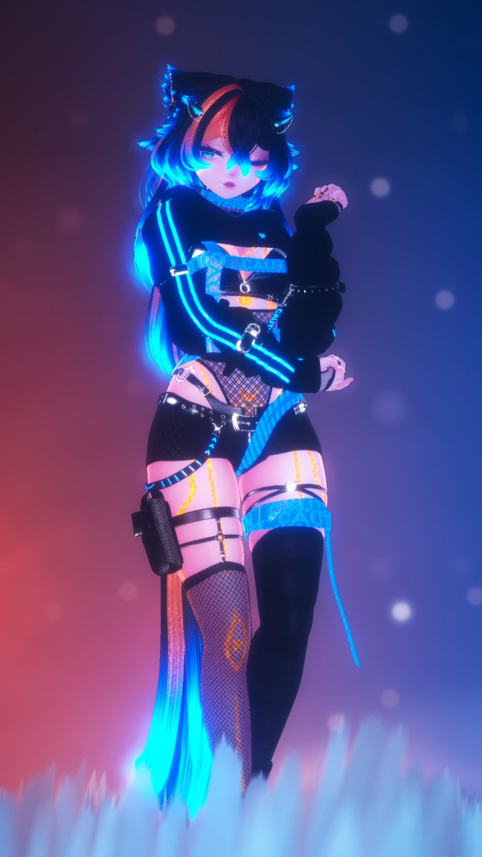 VRCSly's tweet image. That's how it's done done done 💙🧡
Toxin:RE by @VrAnahys releasing soon!