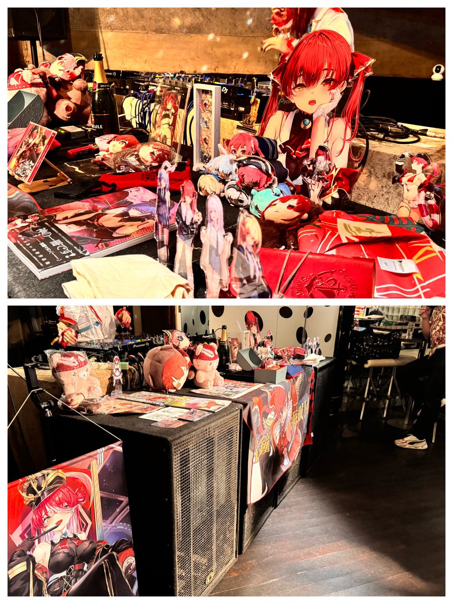 _uki113's tweet image. #宝鐘海賊団_記念祭 祭壇真っ赤ーーー！😂www