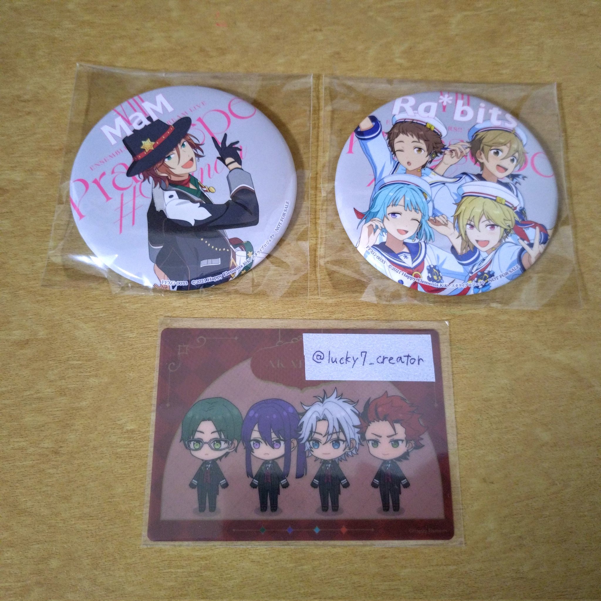 【断捨離中】あんスタ バラエティ缶バッジ Ra*bits まとめ 未開封】あんスタ スタライ8th 特典缶バッジ Ra*bits - メルカリ