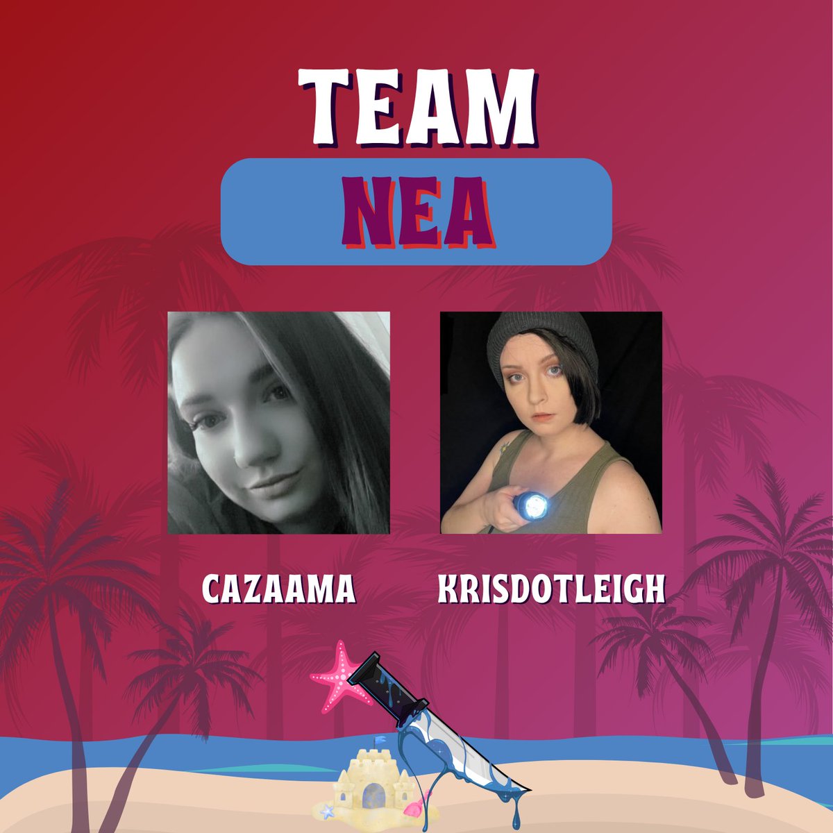 krisdotleigh's tweet image. Omg 12 more hours until I get to sandbag π @cazaamattv I love being in Team Nea with you!