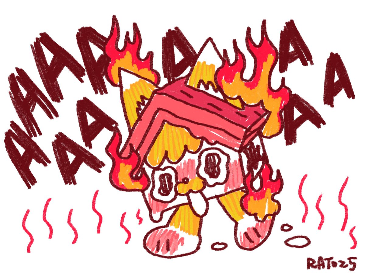 ratokimtoy's tweet image. 外出を控えましょう🔥
映画を見て家に帰る途中で死ぬかと思いました🔥😱🫠
#sweethomecat
#ihatesummer