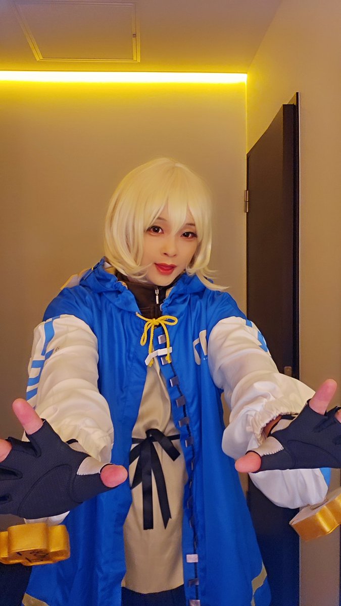 mikangyuunyu's tweet image. なぅ！ギルティギアブリジット君です♪
